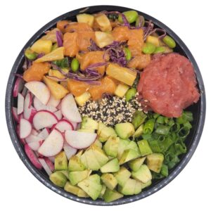 Ocean Poké Bowl at Fresh Wave Sushi and Poké Bowl